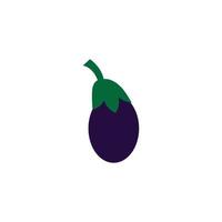 aubergine logo vector