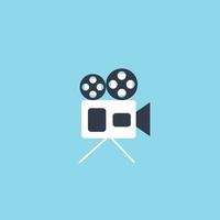 videocamera pictogram vector ontwerp. videocamera icon.movie icon.camera icon.film icon