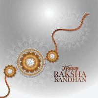 raksha bandhan Indiase culturele festival achtergrond vector