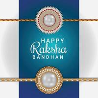 raksha bandhan Indiase culturele festival achtergrond vector