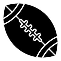 rugby glyph-pictogrammen vector