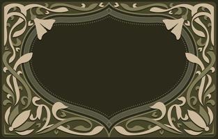 art nouveau achtergrond vector