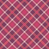 roze, blauwe en witte tartan stof textuur met diagonale strepen, geschikt voor deken, shirt, tafelkleed, rok en ander stof product vector