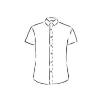 shirt blouse vector schets