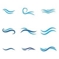 water golf pictogram vector illustratie ontwerp logo