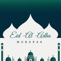 eid al adha mubarak islamitisch festival bannersjabloon vector