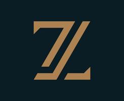 eerste letter z logo ontwerp vector sjabloon