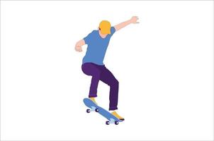 skateboard t-shirt ontwerp vector