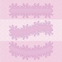 label zacht roze baby meisje viering gefeliciteerd geboren pastel decoratie decor collectie ontwerp schattig vector