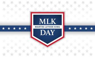 martin luther king day banner lay-outontwerp, vectorillustratie vector