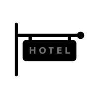 illustratie vectorafbeelding van hotel icon vector