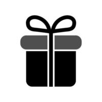 illustratie vectorafbeelding van cadeau icon vector