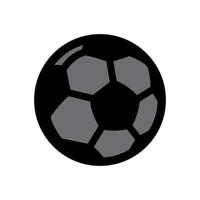 voetbal bal pictogram sjabloon vector