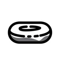 illustratie vectorafbeelding van donut icon vector