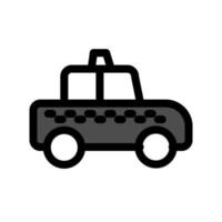 illustratie vectorafbeelding van taxi icon vector