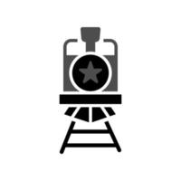 illustratie vectorafbeelding van trein icon vector