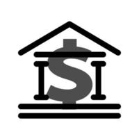 bank pictogram sjabloon vector