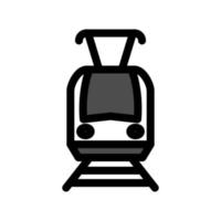 illustratie vectorafbeelding van trein icon vector