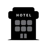 illustratie vectorafbeelding van hotel icon vector