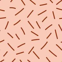 abstracte confetti naadloze patroon. lijnen achtergrond. vector
