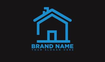 huis logo ontwerp. onroerend goed icoon of logo of app ontwerp. vector