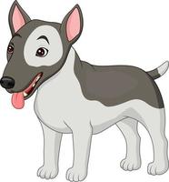 hondenras bull terrier vector