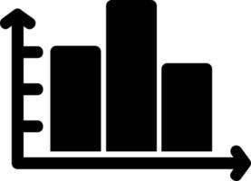 kolomdiagram glyph-pictogram vector