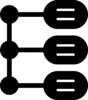 infographic tijdlijn glyph-pictogram vector