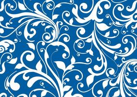 Floral Swirly Vector Achtergrond