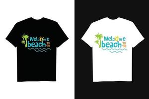 zomerdag citaat t-shirt ontwerp vector
