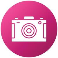 geavanceerde camerapictogramstijl vector