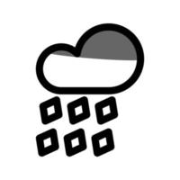 illustratie vectorafbeelding van hagel icon vector