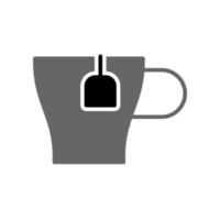 illustratie vectorafbeelding van kopje thee pictogram ontwerp vector