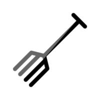 illustratie vectorafbeelding van vork tuin icon vector