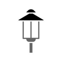 illustratie vectorafbeelding van tuinlamp icon vector