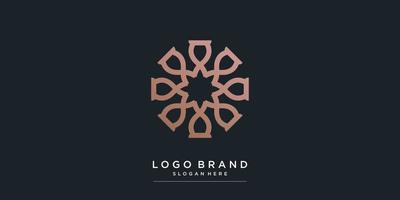 boutique-logo met creatieve moderne stijl voor bedrijfspremium vectordeel 3. vector