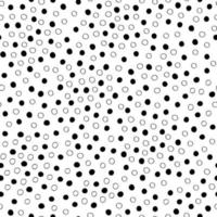 eenvoudige abstracte elementen zwart-wit vormeloze vormen, lijnen, zigzag naadloos patroon, herhaal geometrisch ornament voor textiel, cadeaupapier, woondecoratie vector