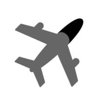 illustratie vectorafbeelding van vliegtuigpictogram vector