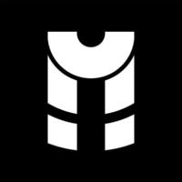 letter m monogram logo ontwerpsjabloon vector