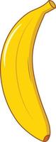 verse geïsoleerde banaan vectorillustratie vector