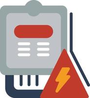 pictogram elektrische meter vector