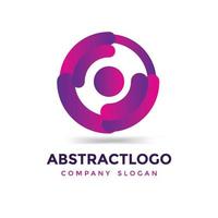 o stippen brief logo ontwerp vector. o lettertype modern pictogram sjabloon ontwerpelementen. vector