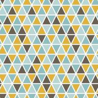 naadloos patroon met willekeurige driehoeken. Scandinavische stijl. abstracte geometrische vector achtergrond.