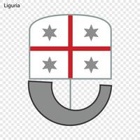 embleem provincie van Italië. vector