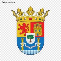 embleem provincie spanje vector