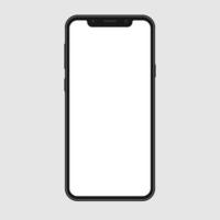 realistische smartphone-mockup vector