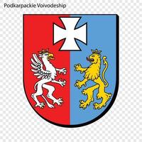 embleem staat polen vector