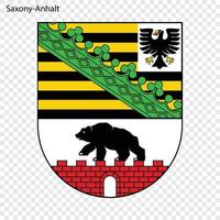 embleem van brandenburg, provincie duitsland vector