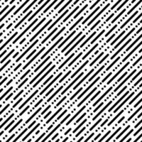 zwart-wit geometrische achtergrond met stippellijn. vector