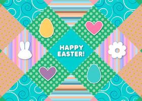 Happy Easter Textures & Graphics vector